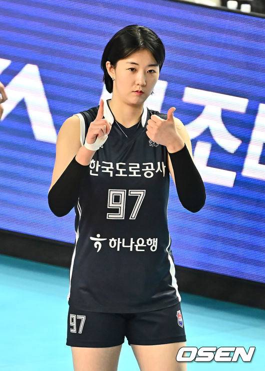 [OSEN=김천, 이석우 기자] 한국도로공사 강소휘 022 2025.02.23 / foto0307@osen.co.kr