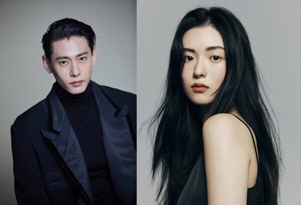 ▲ 양파 6집 파트1 타이틀곡 '시간의 갈피' 뮤직비디오에 출연한 유태오(왼쪽사진)와 오규희. 제공|비트닉