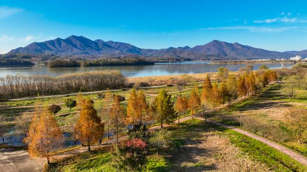 광주시의 대표적 수변공원인 팔당물안개공원. 시는 수변공원 확대에 나서고 있다. /광주시 제공