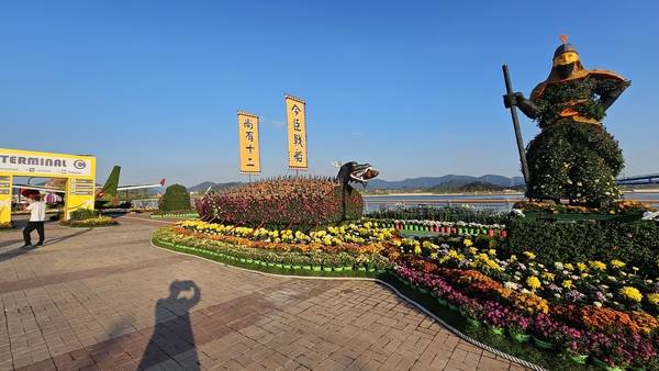 29일 마산 국화축제장 모습. /독자 제공