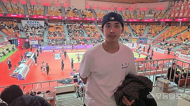 KIA 임기영이 30일 광주에서 열린 페퍼저축은행의 경기를 관람하기 위해 광주페퍼스타디움에 방문했다. 한경국기자