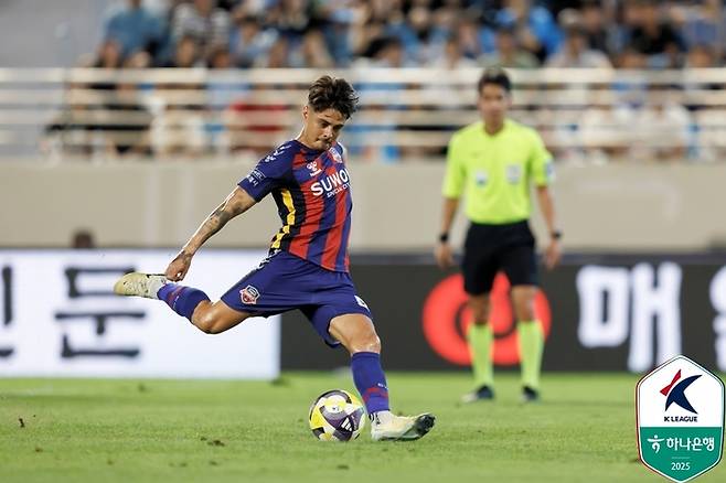 수원FC 공격수 윌리안. 제공 | 한국프로축구연맹