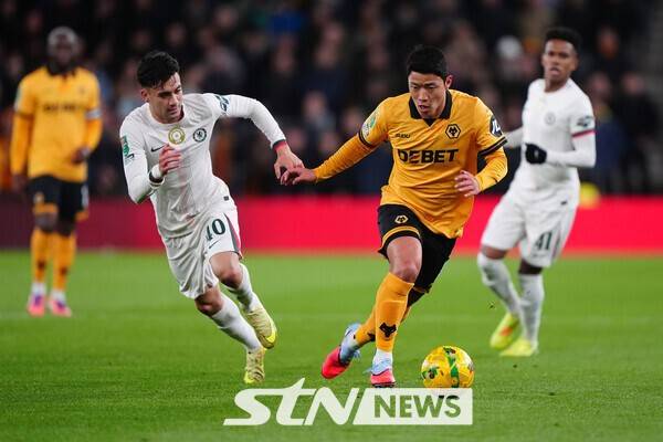 울버햄튼 원더러스 공격수 황희찬. /사진=뉴시스(AP)