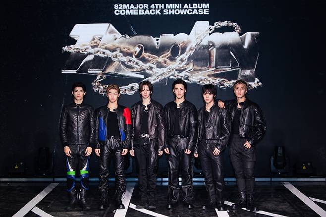 82메이저. 윤예찬, 김도균, 남성모, 박석준, 황선빈, 조성일(왼쪽부터). 사진 제공=그레이트엠엔터테인먼트