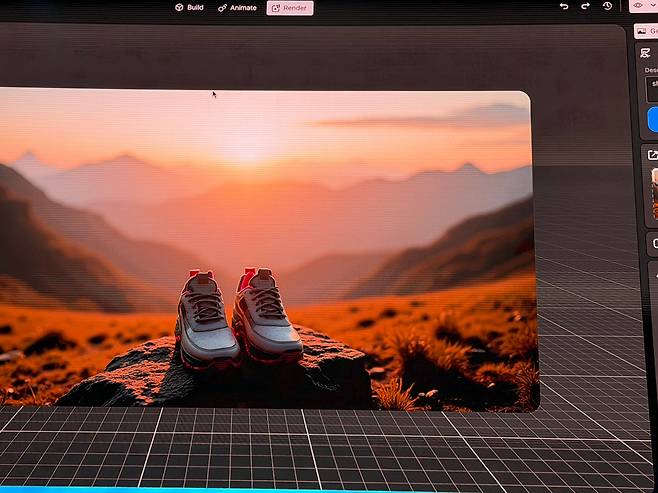 어도비 스닉스에서 공개된 '프로젝트 씬잇' / 로스앤젤레스=이재은 기자