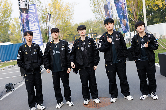 T1 선수단 ⓒ라이엇 게임즈