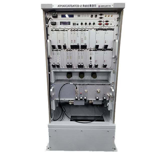 ATP·ATC·ATS·KTCS-2 기능을 하나의 시스템에 구현한 통합차상신호장치.