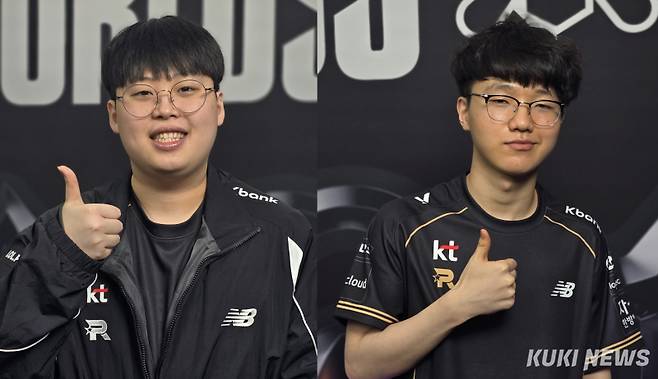 ‘피터’ 정윤수와 ‘퍼펙트’ 이승민. 김영건 기자