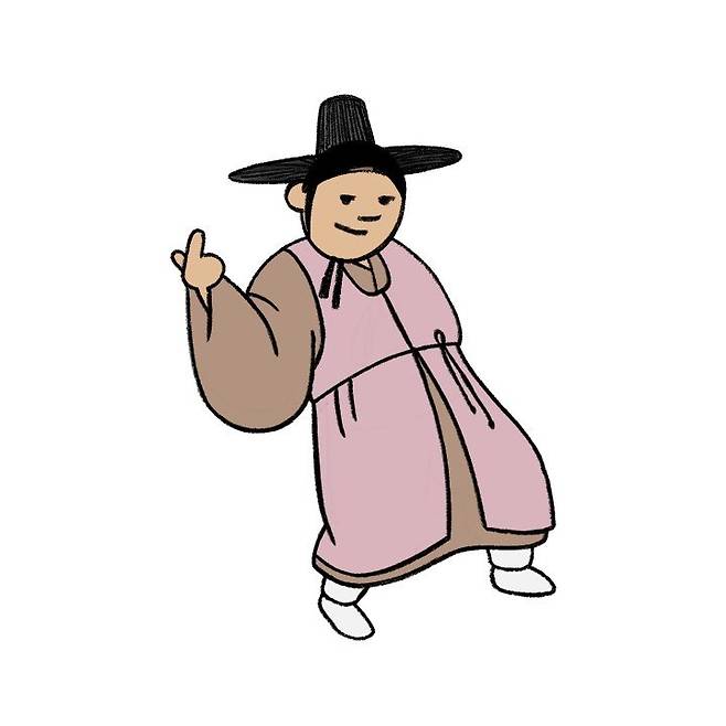 [서울=뉴시스] 온라인 프로그램 '모두의 풍속도' 속 캐릭터 (사진=국가유산진흥원 제공) 2025.09.11. photo@newsis.com *재판매 및 DB 금지