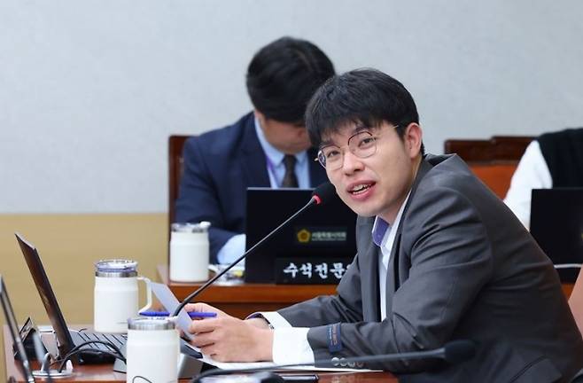 발언중인 임규호 의원