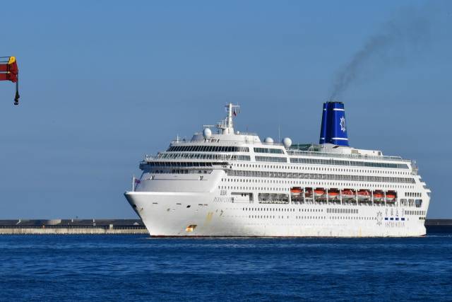 아시아태평양경제협력체(APEC) 정상회의에 참석하는 경제인들의 '바다 위 숙소'인 피아노랜드호 크루즈. 연합뉴스