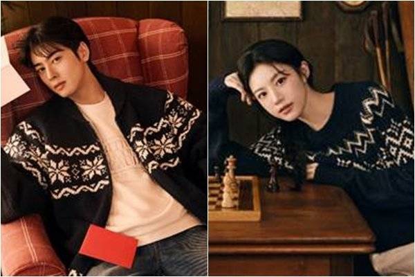 차은우와 고윤정. 사진제공 | 마리떼 프랑소와 저버