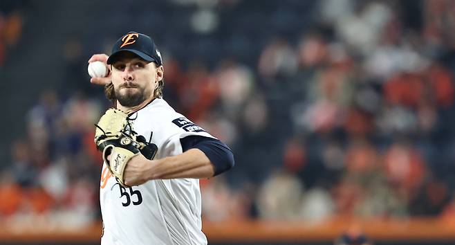 한화 라이언 와이스. 연합뉴스