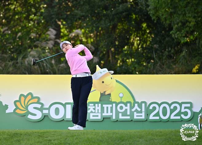 최가빈의 1라운드 경기 모습 [KLPGA 제공. 재판매 및 DB 금지]