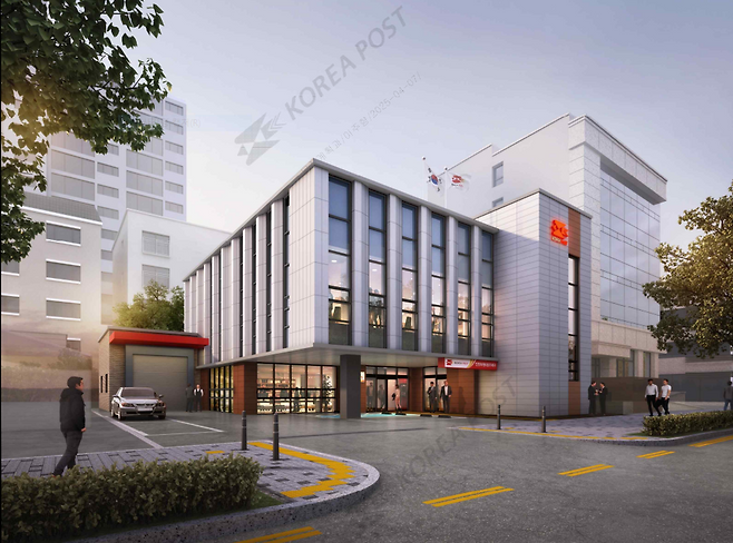▲ 인천부평6동우체국 조감도. /사진제공=부평우체국