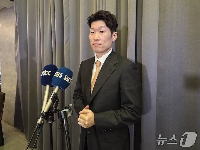 국가대표팀에 대한 견해를 밝힌 박지성 ⓒ News1 안영준 기자