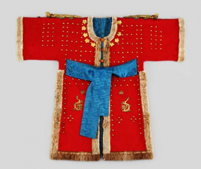 온양민속박물관 소장 '갑주(甲)와 갑주함(甲函)' 중 갑옷