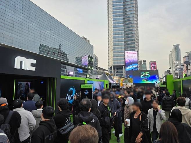 아이온 2 체험 부스 (사진=게임동아)