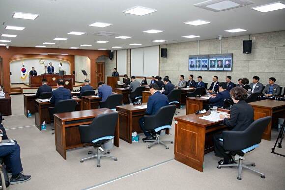 김제시의회 본회의장  [사진=김제시의회 ]