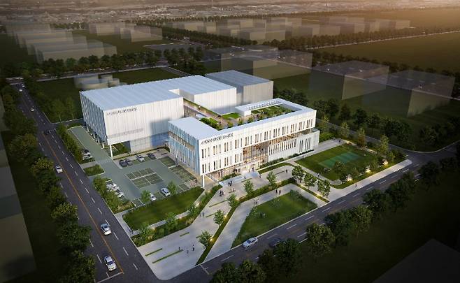 새만금스마트수산가공종합단지 조감도. 군산시 제공