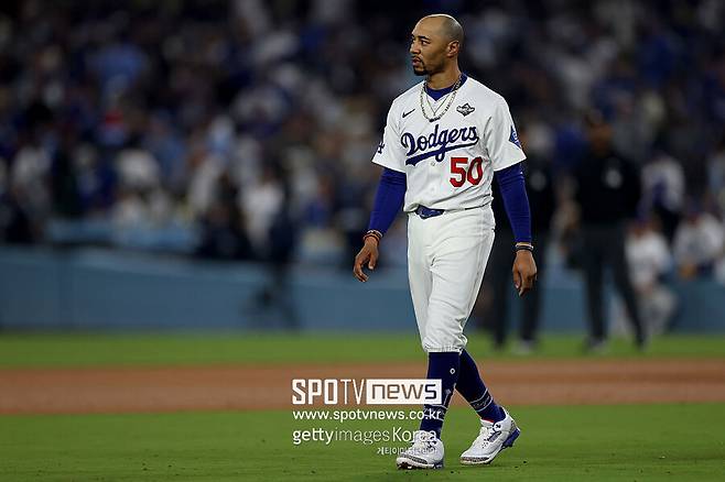 ▲ 월드시리즈 들어 극심한 부진에 시달리고 있는 무키 베츠