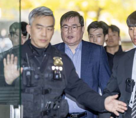 선고공판 출석하는 유동규