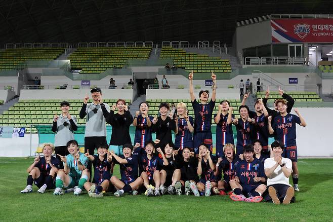 서울시청. 사진=한국여자축구연맹