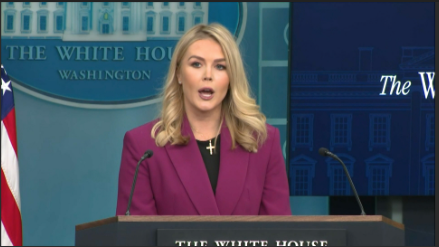 Karoline Leavitt 미국 백악관 대변인