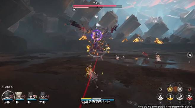 ▲ 보스몹에 새로운 패턴을 더해서 텐션을 끌어올렸다