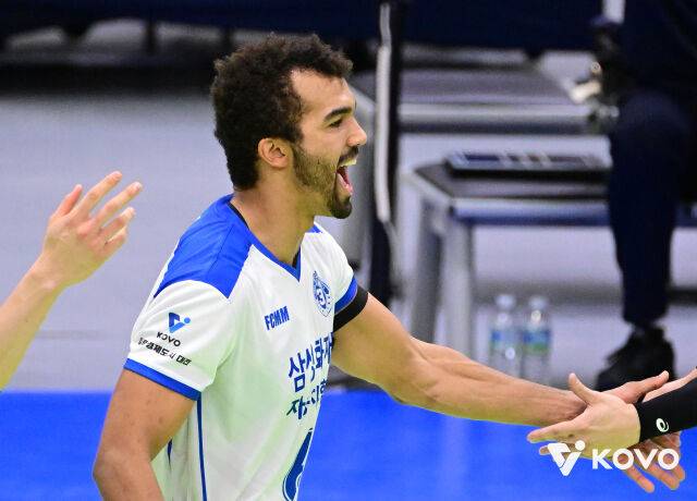 삼성화재 아히./KOVO