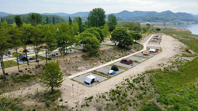 강천섬캠핑장(경기도 여주시)