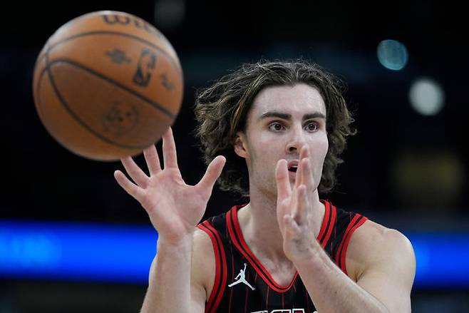 [시카고=AP/뉴시스] 미국프로농구(NBA) 시카고 불스의 조시 기디. 2025.10.31.