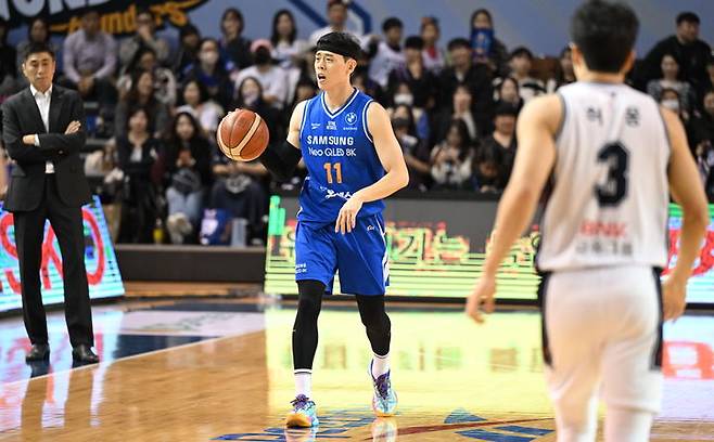 [서울=뉴시스] 프로농구 서울 삼성의 이관희. (사진=KBL 제공)