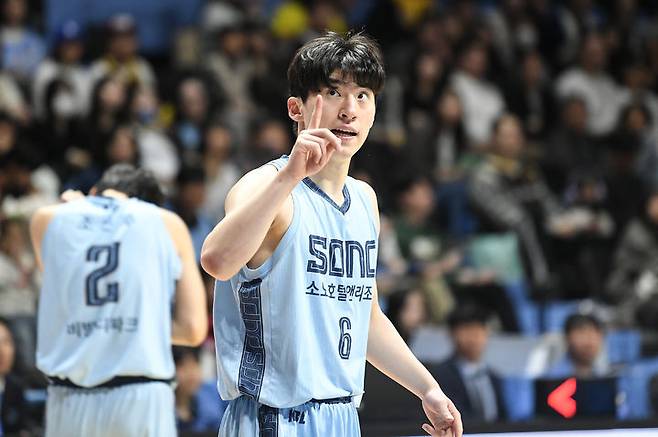 [서울=뉴시스] 프로농구 고양 소노의 이정현. (사진=KBL 제공)