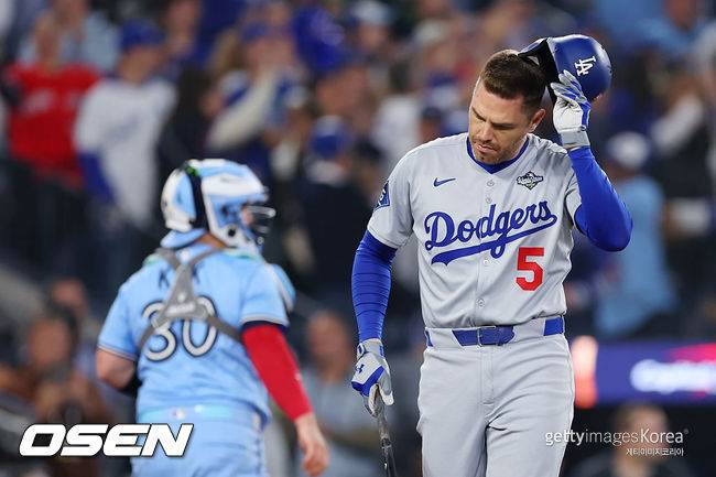 [사진] 다저스 프리먼. ⓒGettyimages(무단전재 및 재배포 금지)