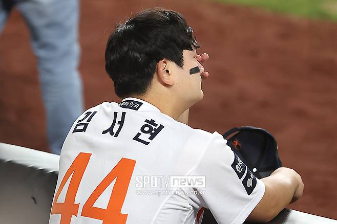 ▲ 역설적으로 내년 모습이 가장 큰 괸심을 받을 김서현 ⓒ곽혜미 기자