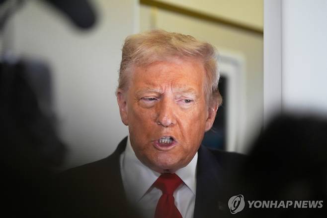 트럼프 미국 대통령 [AP 연합뉴스]