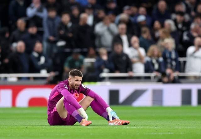 비카리오가 아니었다면 역대급 대패였을 최악의 졸전이었다. 사진=REUTERS=연합뉴스