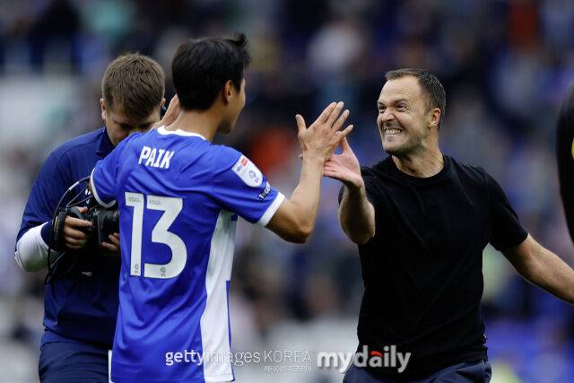 백승호와 데이비스 감독/게티이미지코리아