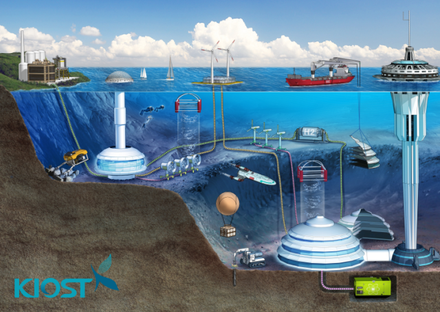해저도시 개념도. 한국해양과학기술원
