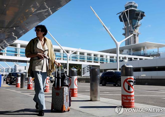 미국 공항의 관제탑 [AFP 연합뉴스 자료사진. 재판매 및 DB 금지]