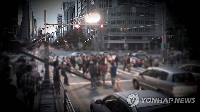 촬영현장 [연합뉴스TV 제공]