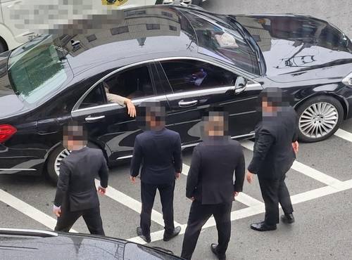 2023년 신20세기파 두목 결혼식장 모습  [연합뉴스 자료사진]