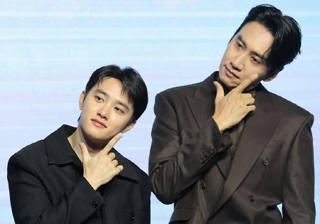 도경수와 이광수(사진=뉴스1)