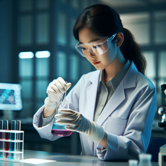 인공지능이 표현한 이공계 대학원생의 실험 모습. 일러스트=달리·신혜정 기자