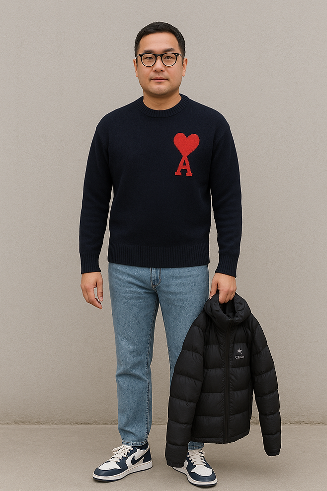 챗지피티로 형성한 영포티 이미지.