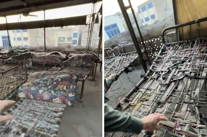 영국 여행 블로거 데이비드 심슨이 파키스탄 페샤와르 구시가지의 ‘카라반세라이’ 호텔 숙박 경험을 소개하고 있다. 소셜미디어(SNS) 캡처