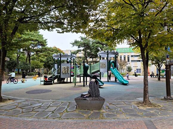 대구 달성군이 아동보호구역으로 지정한 '모암어린이공원' ⓒ대구 달성군 제공