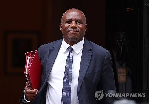 데이비드 래미 영국 부총리 [EPA 연합뉴스 자료사진. 재판매 및 DB 금지]