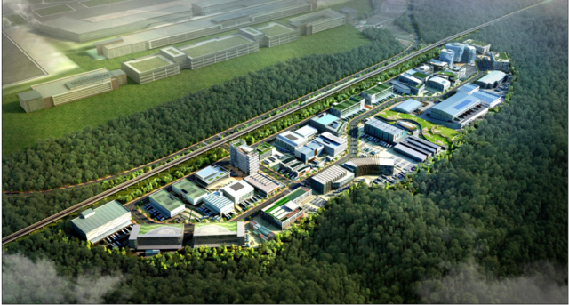 대구경북신공항 스마트 항공물류단지 조감도. 경북도 제공